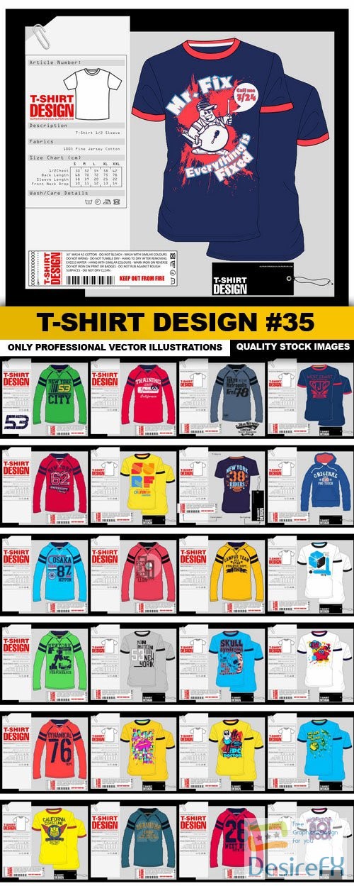 T-Shirt Design #35 - 25xSVG