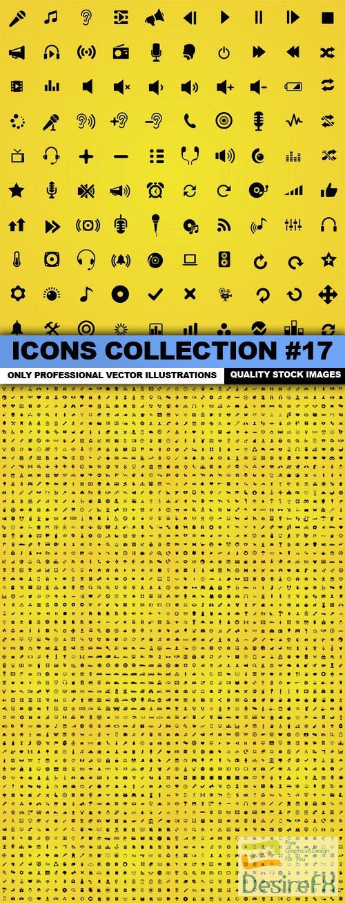 Icons Collection #17 - 25 Vector