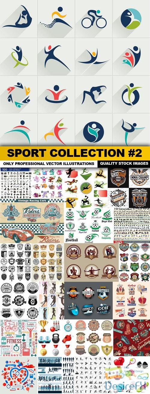 Sport Collection #2 - 25 Vector