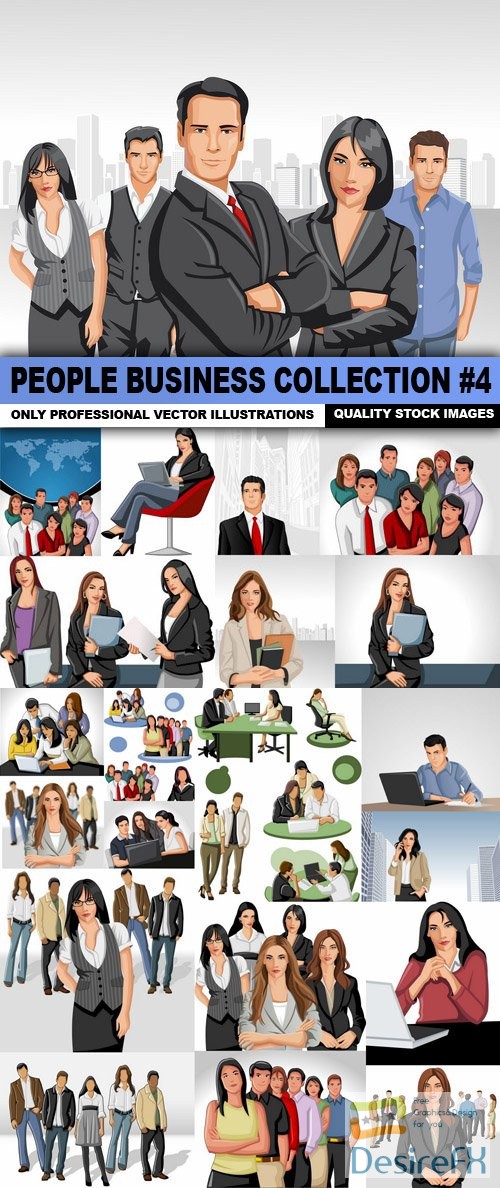 People Business Collection #4 - 25 Vector