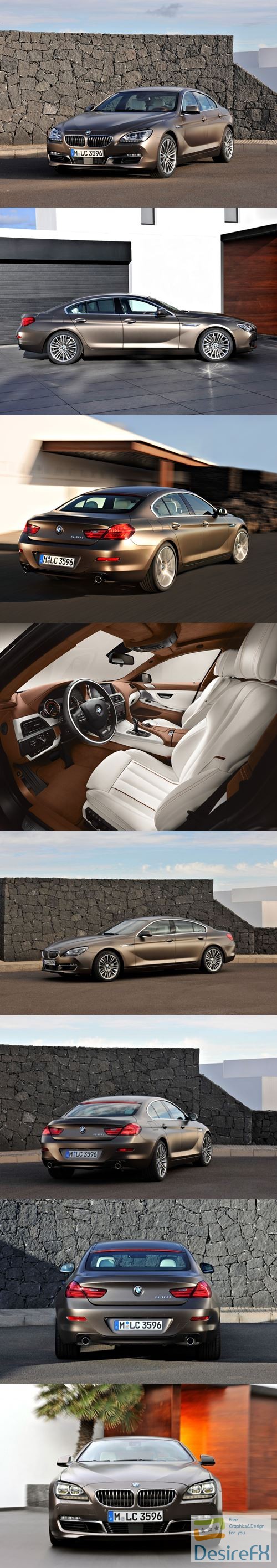 BMW 6 Series Gran Coupe 2012 3D Model
