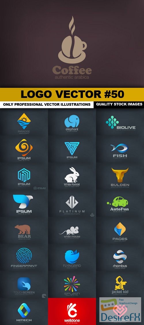 Logo Vector #50 - 25 Vector