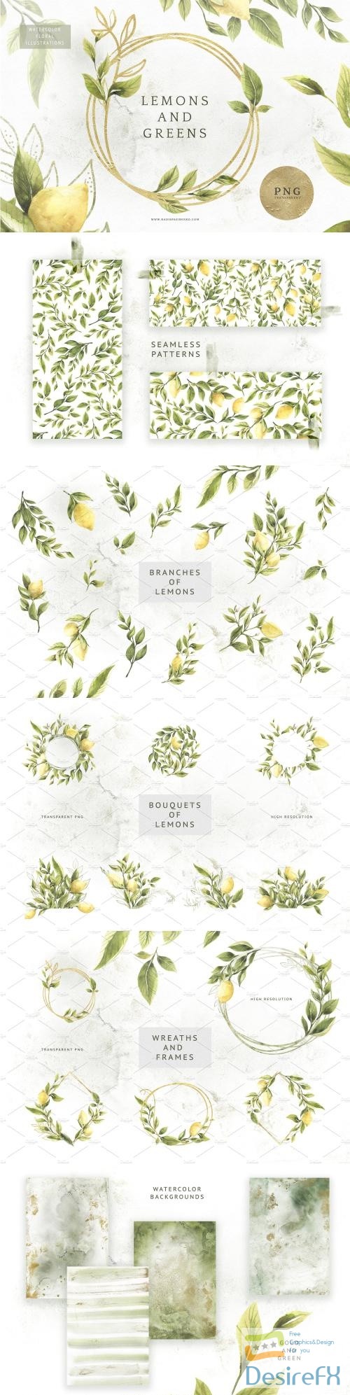 Lemons & Greens - 2980815