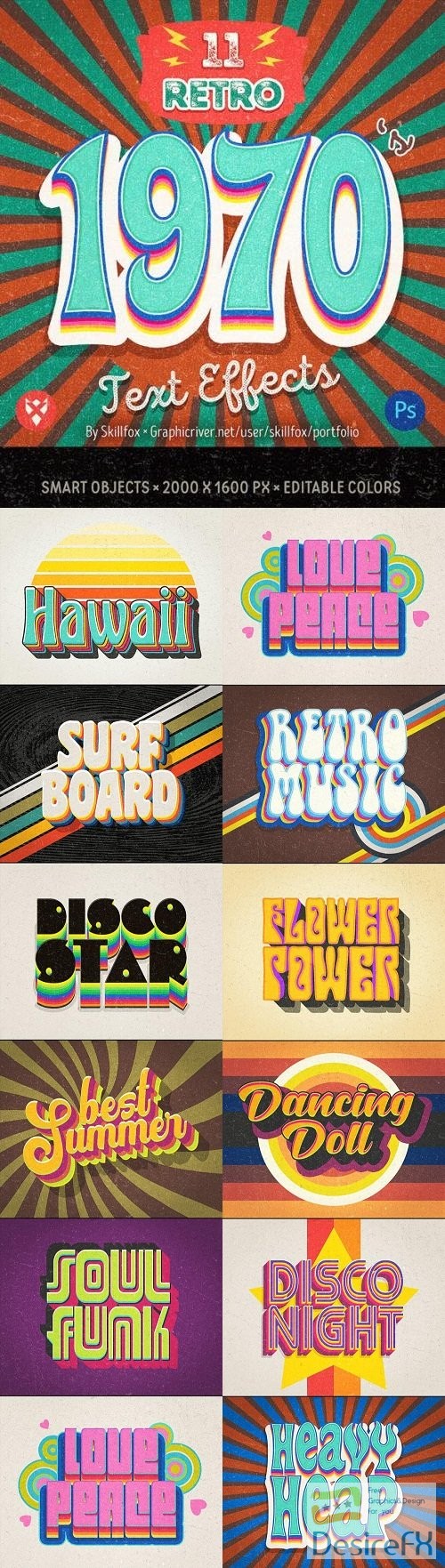 11 70's Retro Text Effects - 23203116