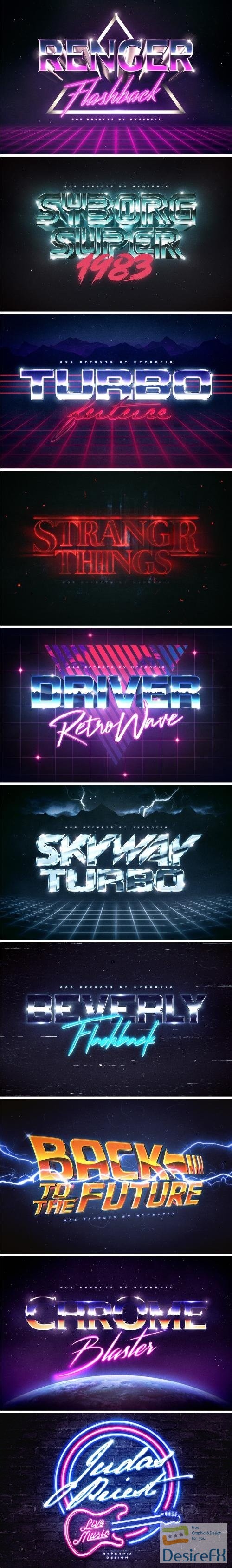 80s Text Effects Vol3 - 3479338