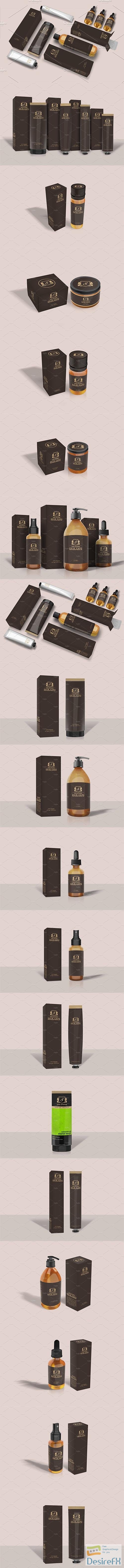CreativeMarket - 18 Personal Care Cosmetic Products 2779300