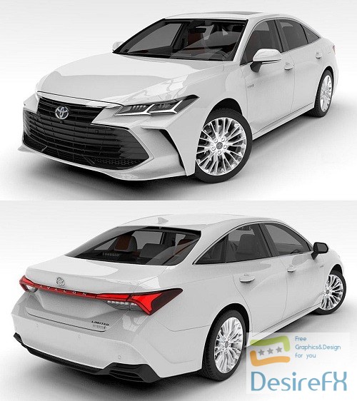 Toyota Avalon 2019 3D Model
