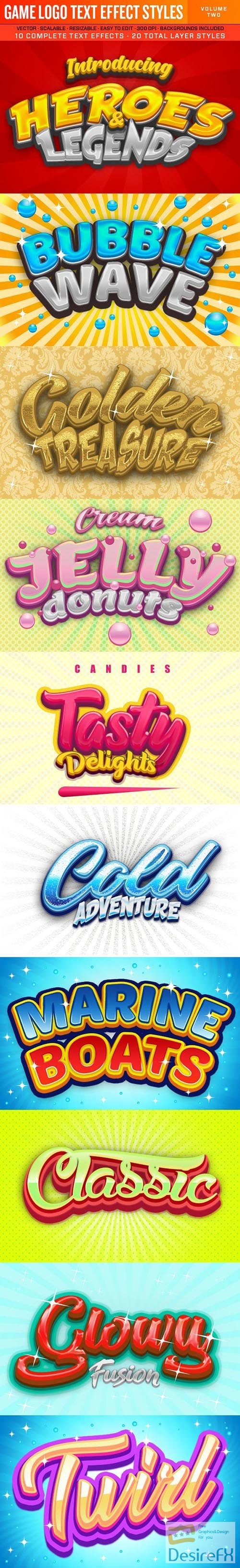 GraphicRiver - Game Logo Text Effect Styles 2 23685438