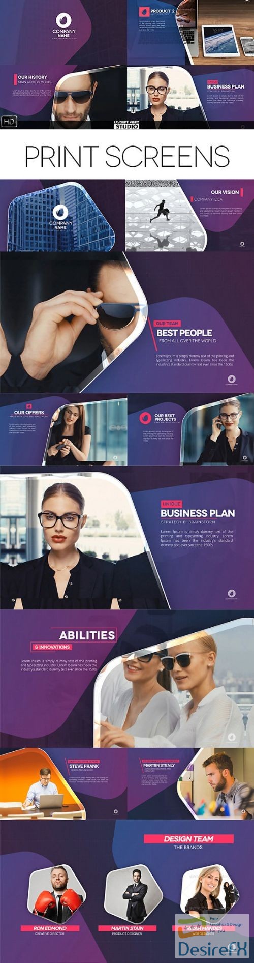 Videohive Favorite Business Typography 18029948