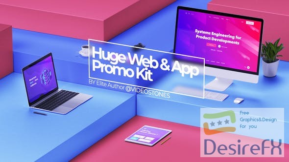 Videohive Huge Web Promo &amp; App Promo Kit 24175023