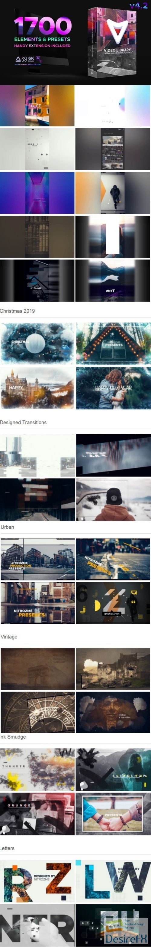Videohive Video Library Video Presets Package V4.2 21390377