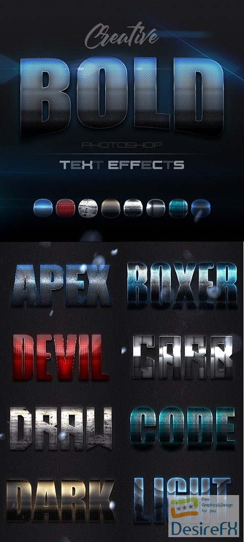 Creative Bold Text Effects Vol.1 - 24013393