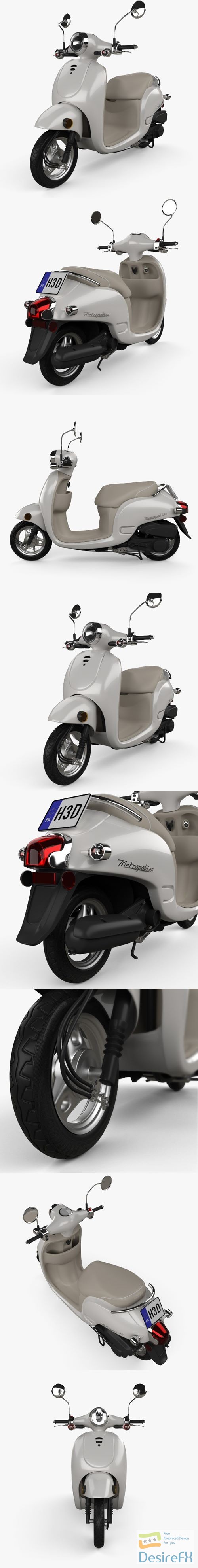 Honda Metropolitan 2013 3D Model