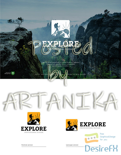 Adventure Explorer Logo Template