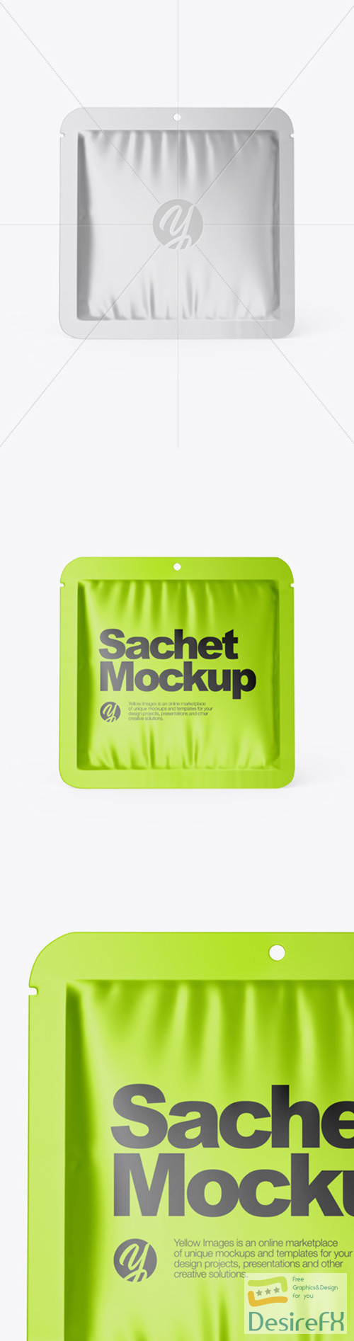 Metallic Sachet Mockup 52109 TIF