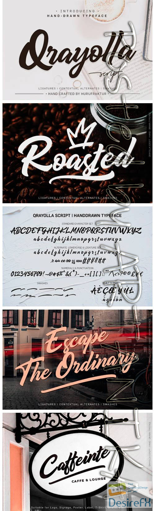 Qrayolla Handwritten Font