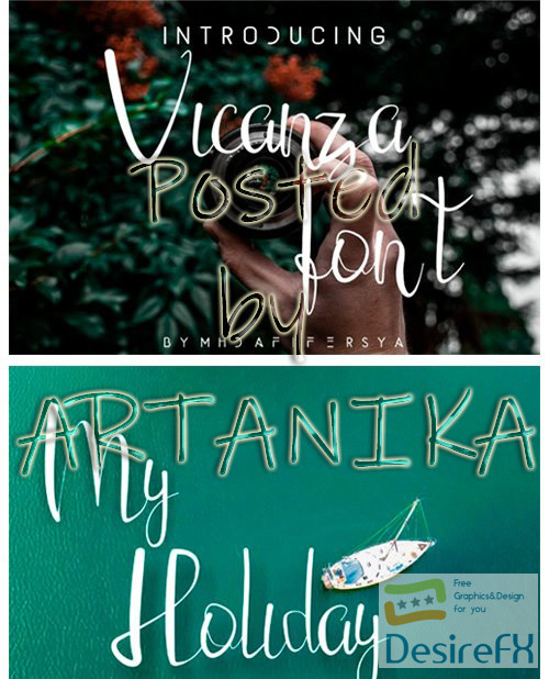 Vicanza Handwritten Font