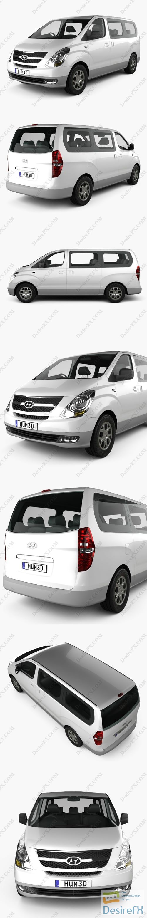 Hyundai Starex iMax 2010 3D Model