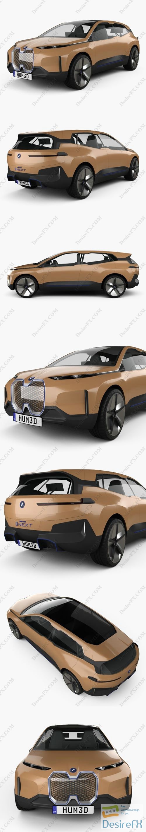 BMW Vision iNEXT 2018 3D Model