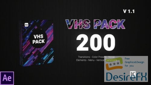 Download Videohive VHS PACK  24750066 