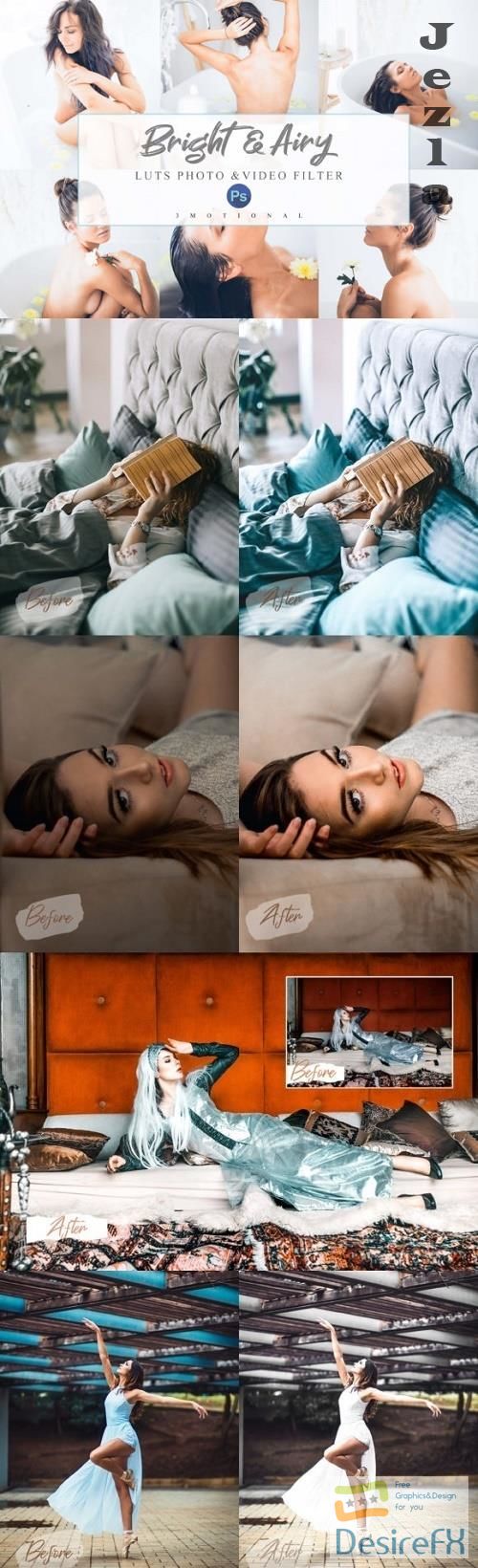 12 Airy - Bright Photoshop Actions, ACRv