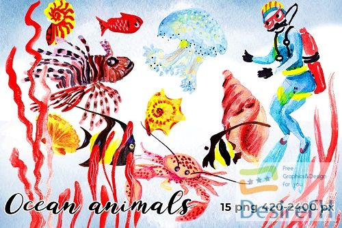 Ocean animals - 4652852