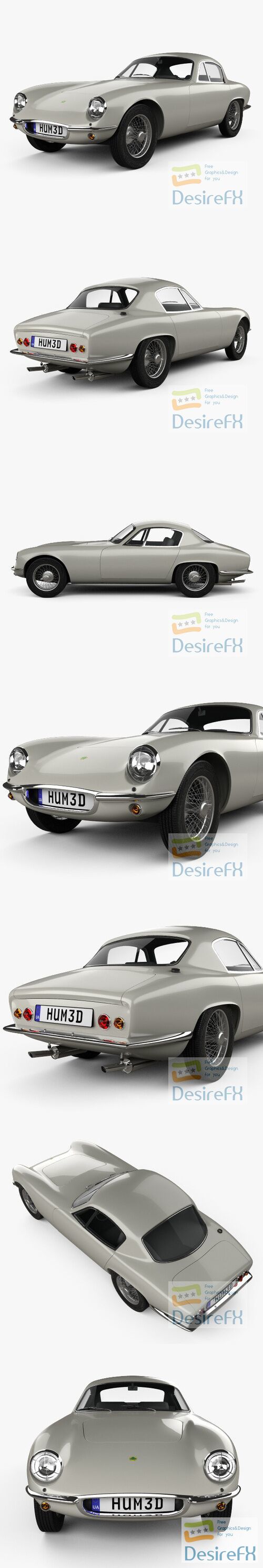 Lotus Elite 1957 3D Model