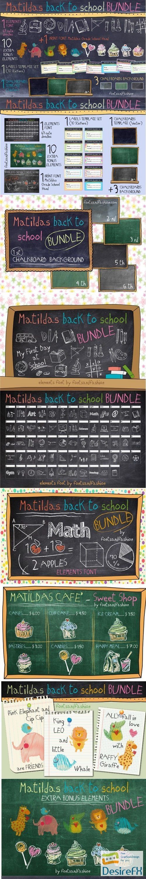 Matildas Back to School Bundle