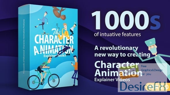 Videohive Character Animation Explainer Toolkit V2.0 23819644