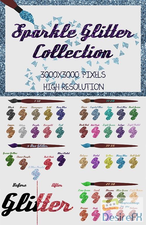 Sparkle Glitter Collection