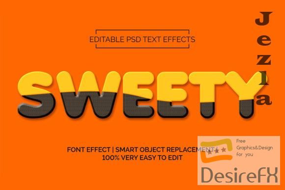Chocolate Sweety Text Effect Premium