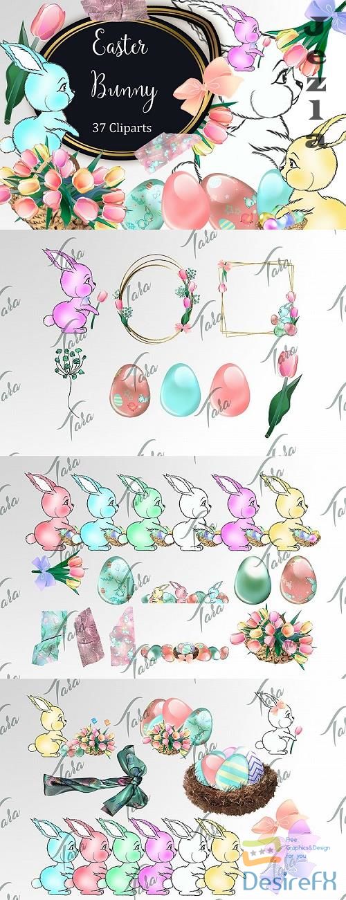 Easter Bunny Clipart - 520051