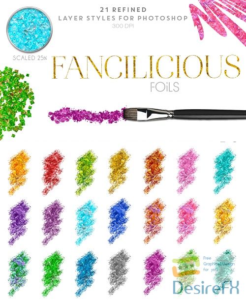 Fancilicious Foils - 98567 - Potoshop Styles