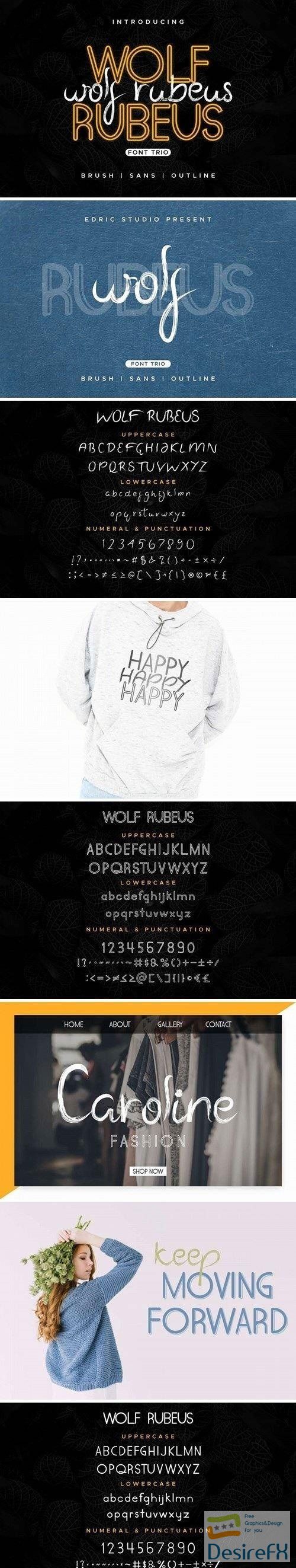 Wolf Rubeus Font