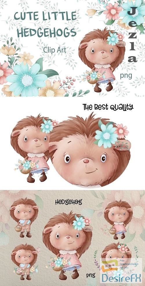 Cute Little Hedgehogs - 574117