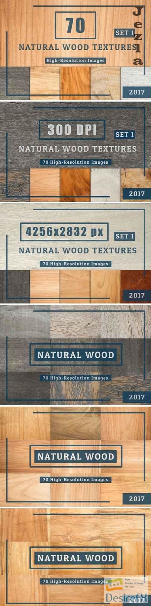70 Natural Wood Table Textures Set 1 - 1688608