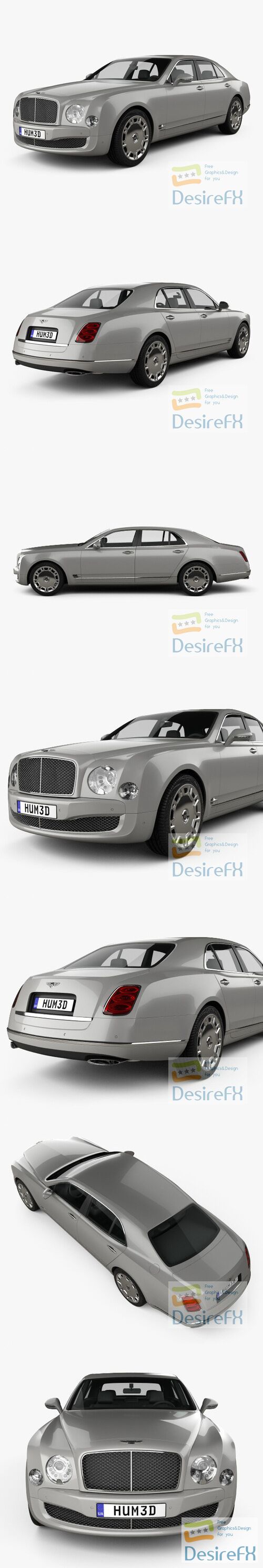 Bentley Mulsanne 2011 3D Model