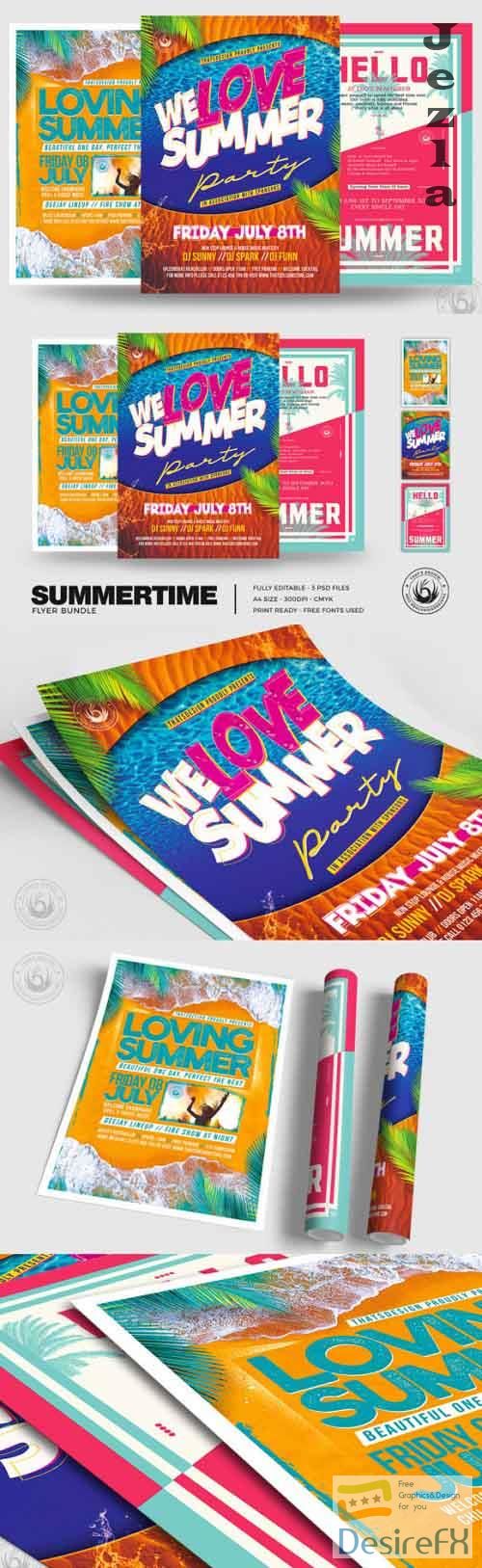 Summertime Flyer Bundle V3