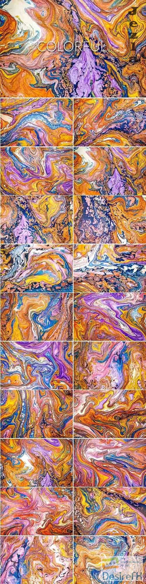Liquid Paint - Colorful - 4681296