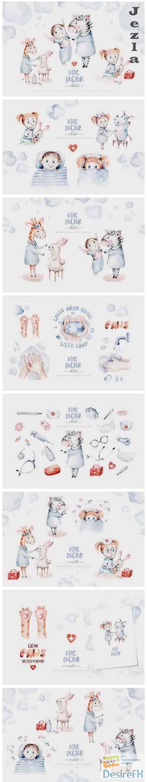 Little doctor cute collection - 4863164