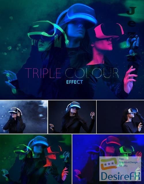 Triple "double" exposure effect - 5045358
