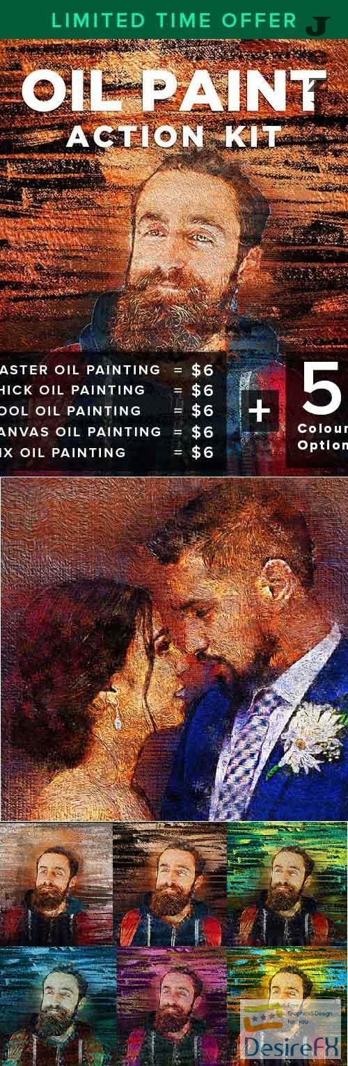 Oil Paint Action Kit 26847449