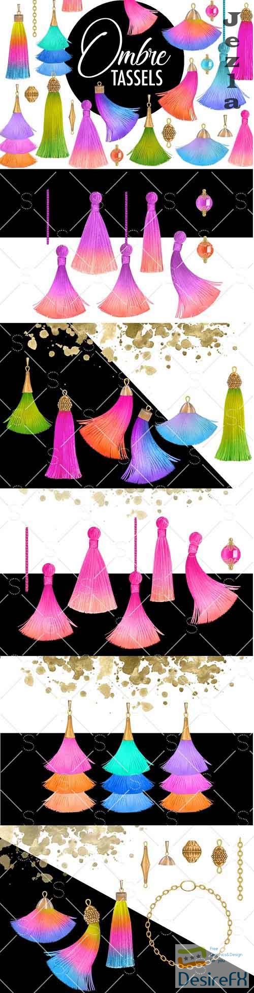 Ombre Tassels - 3096607