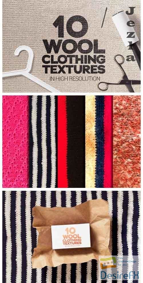 Wool Clothing Textures x10 - 5037206