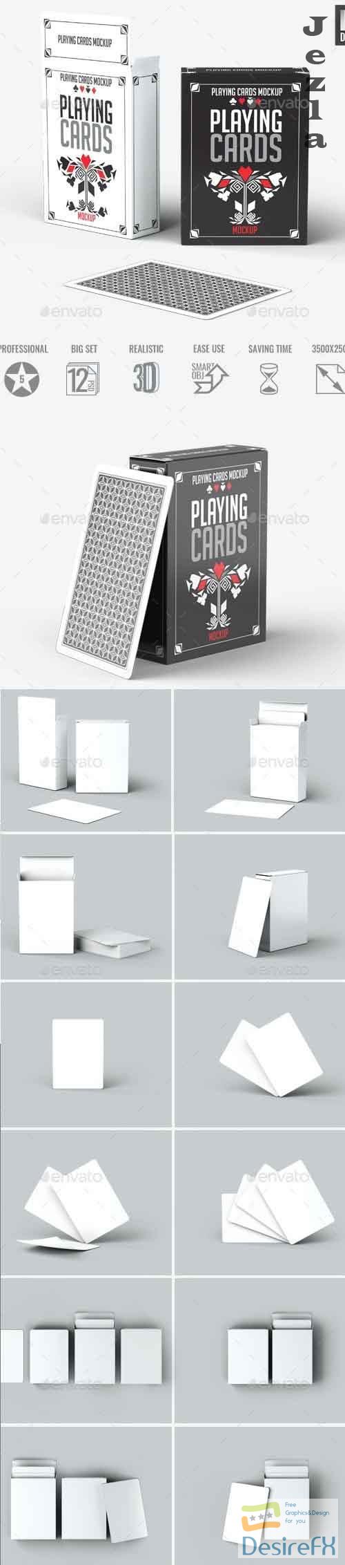 Playing Cards Mock-Up - 15963077