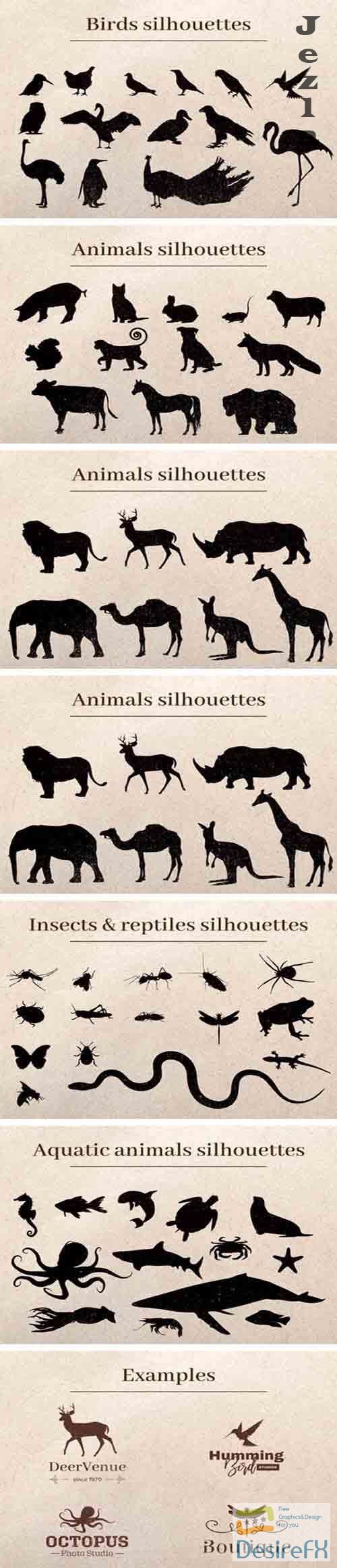 Animal Silhouette Bundle