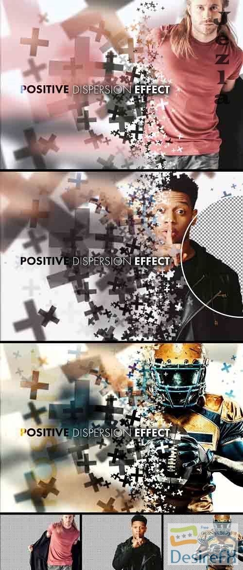 Positive Dispersion Effect Mockup 364786156