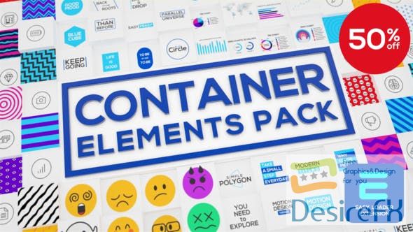 Videohive Container - Elements Pack 26607592