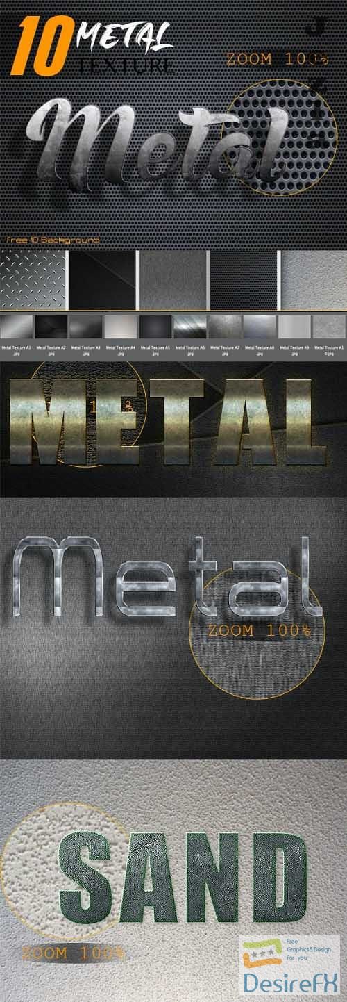 10 Metal Styles - 26325549