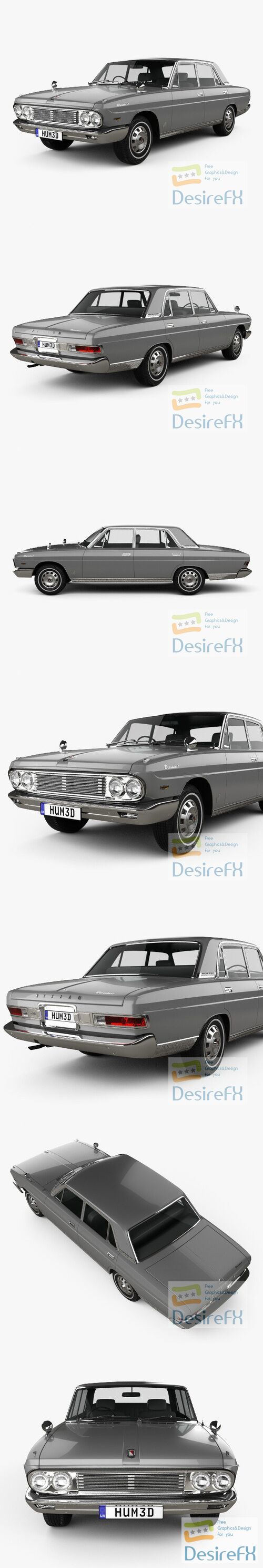 Nissan President 1965 3D Model